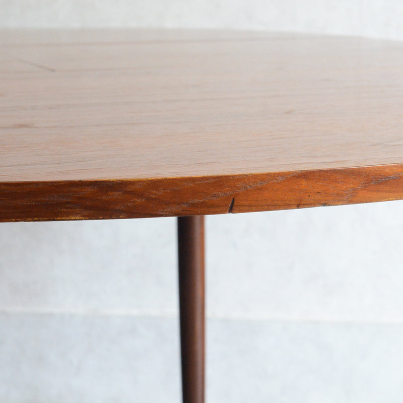 G-PLAN ジープラン コンパクト ラウンドテーブル 103(天板剥離再塗装/エクステンション）