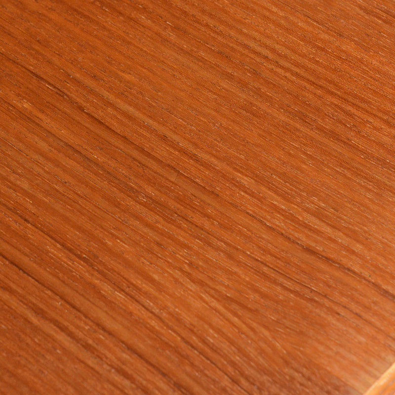 デンマークヴィンテージ　チーク サイドテーブル(ラダー棚付き）D-３