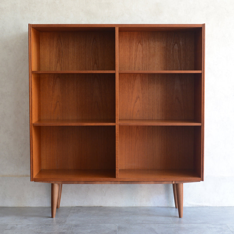 デンマーク ヴィンテージ チーク 3段ブックシェルフ 5-39