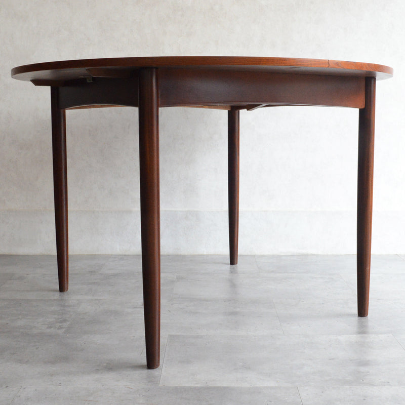 G-PLAN ジープラン コンパクト ラウンドテーブル 103(天板剥離再塗装/エクステンション）