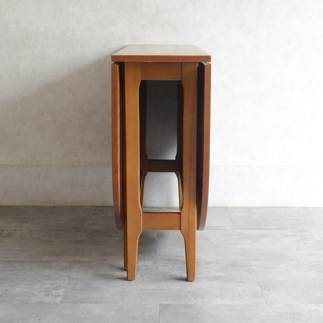 ミッドセンチュリー チークゲートレッグダイニングテーブル 47