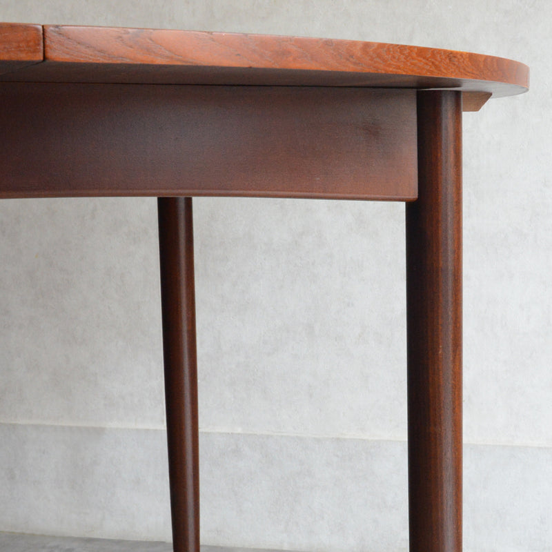 G-PLAN ジープラン コンパクト ラウンドテーブル 103(天板剥離再塗装/エクステンション）