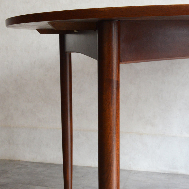 G-PLAN ジープラン コンパクト ラウンドテーブル 103(天板剥離再塗装/エクステンション）