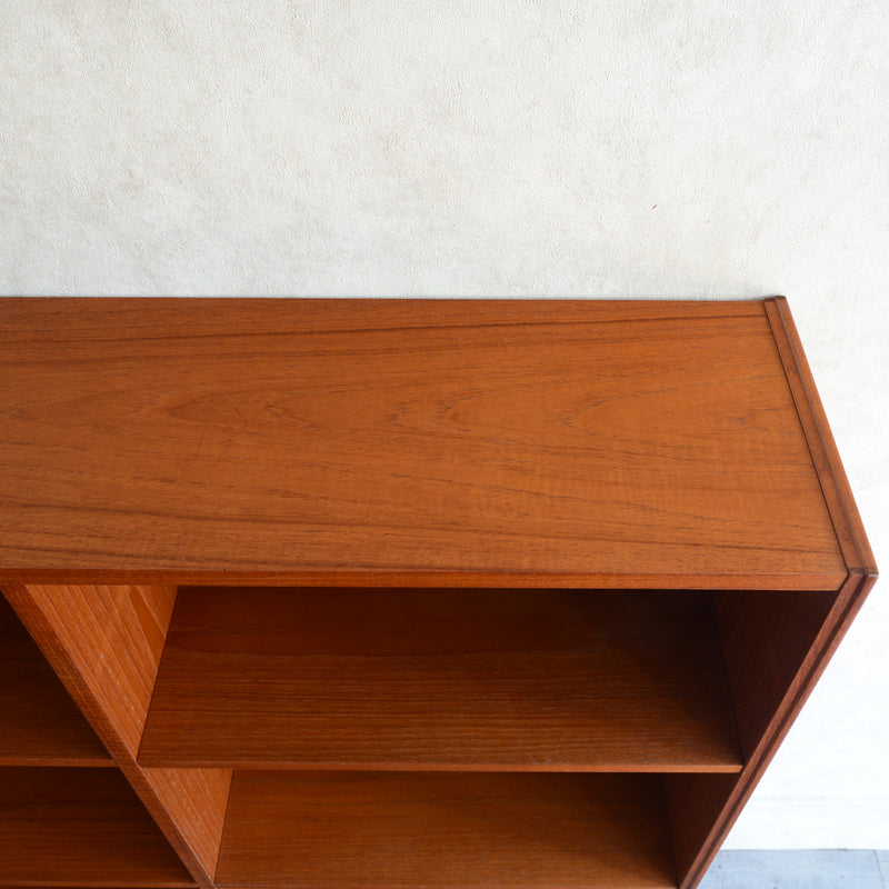 デンマーク ヴィンテージ チーク 3段ブックシェルフ 5-39