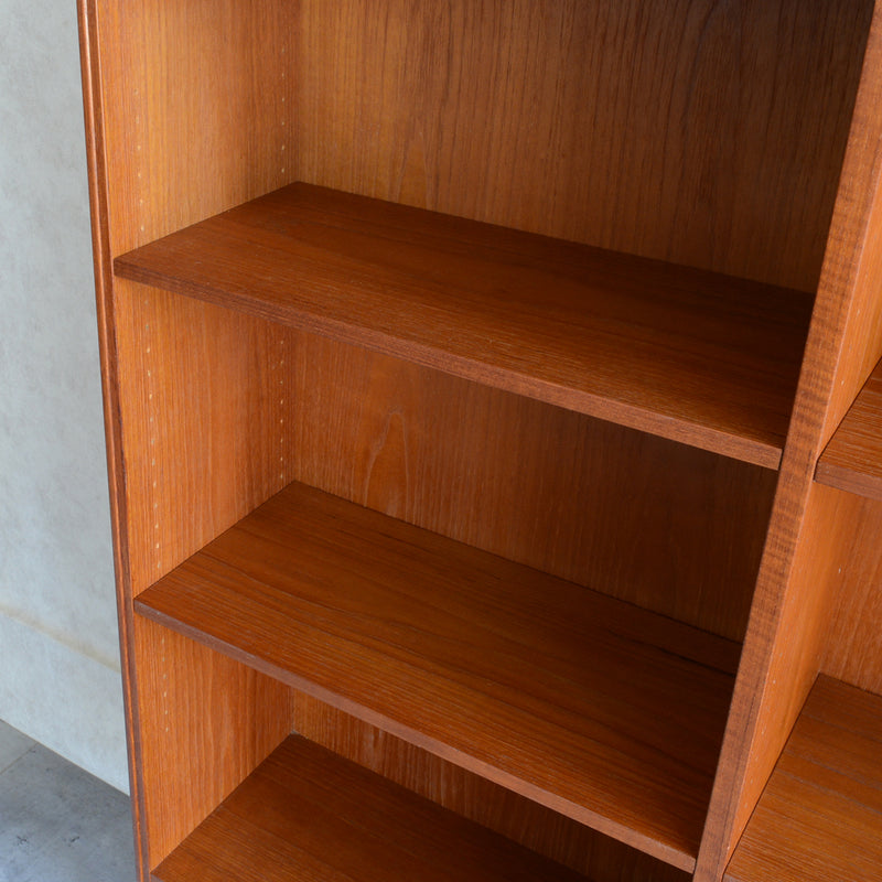 デンマーク ヴィンテージ チーク 3段ブックシェルフ 5-39