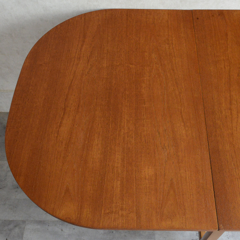 Ｌ様見学予約商品 ミッドセンチュリーチーク　ゲートレッグダイニングテーブル 47(オーバル）