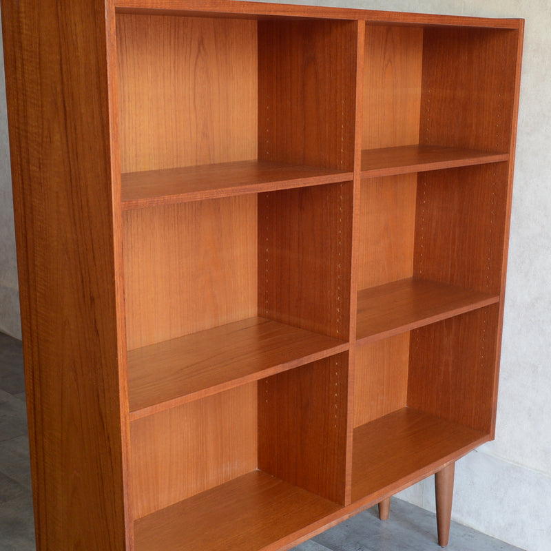 デンマーク ヴィンテージ チーク 3段ブックシェルフ 5-39