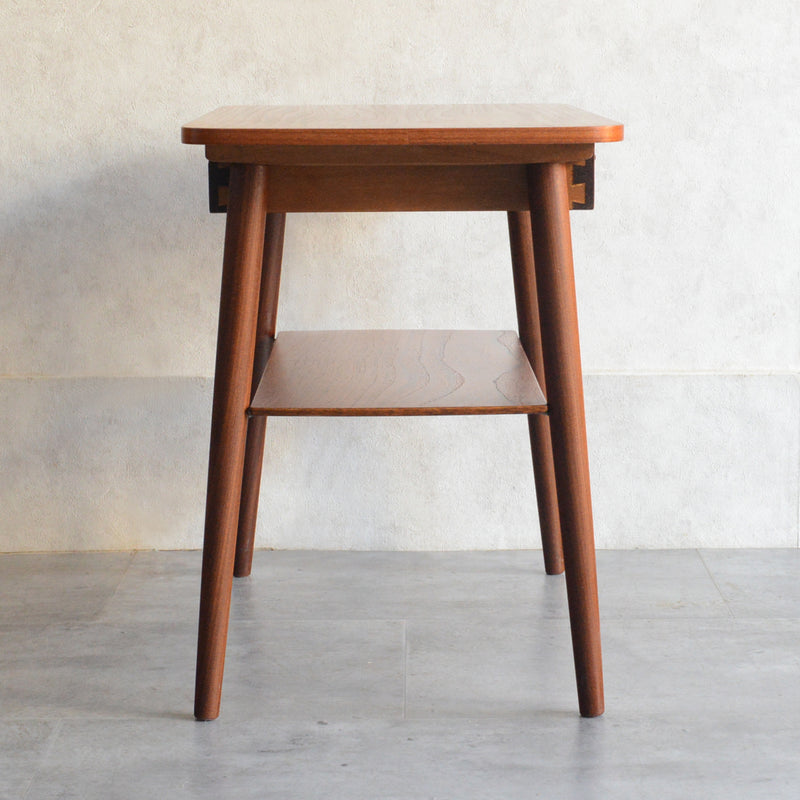 デンマーク ヴィンテージ　サイドテーブル(抽斗付) 6-20