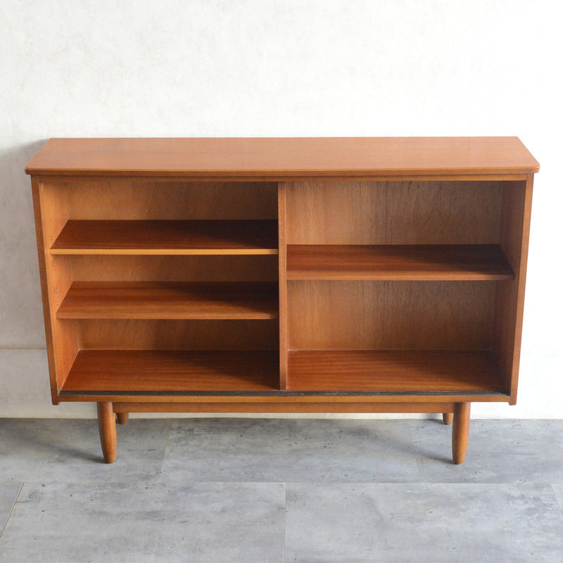 ミッドセンチュリー ヴィンテージ　チーク ガラスキャビネット 97