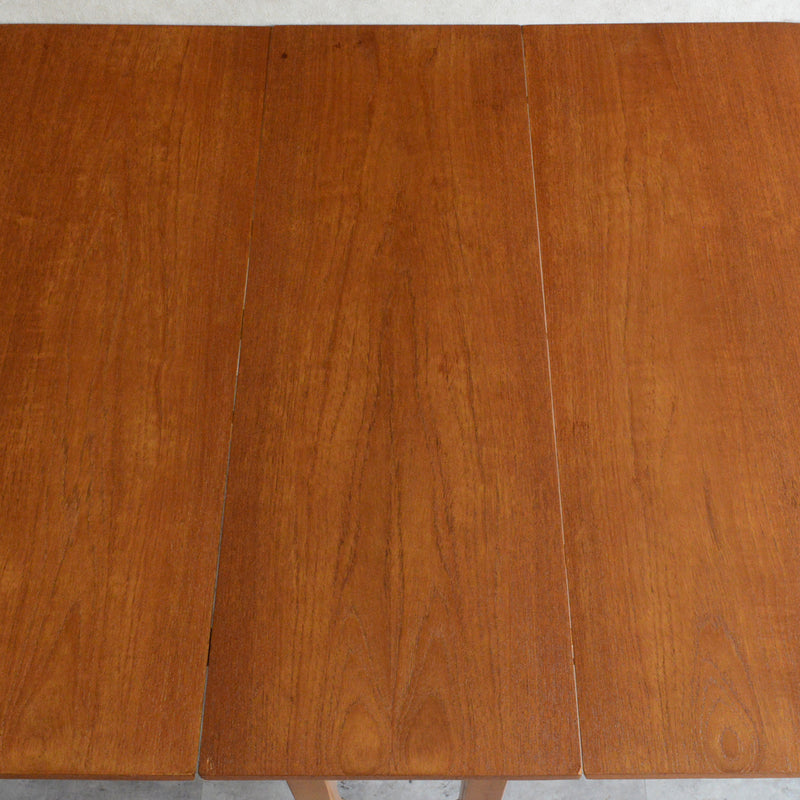 Ｌ様見学予約商品 ミッドセンチュリーチーク　ゲートレッグダイニングテーブル 47(オーバル）