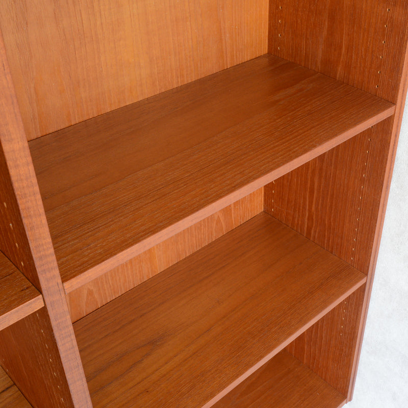 デンマーク ヴィンテージ チーク 3段ブックシェルフ 5-39