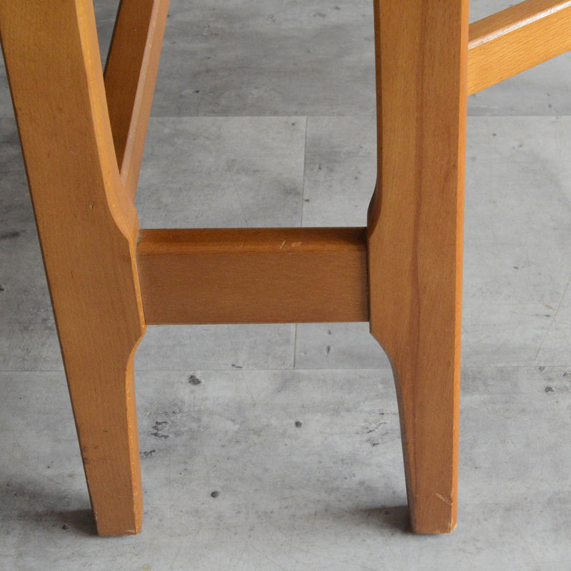 Ｌ様見学予約商品 ミッドセンチュリーチーク　ゲートレッグダイニングテーブル 47(オーバル）