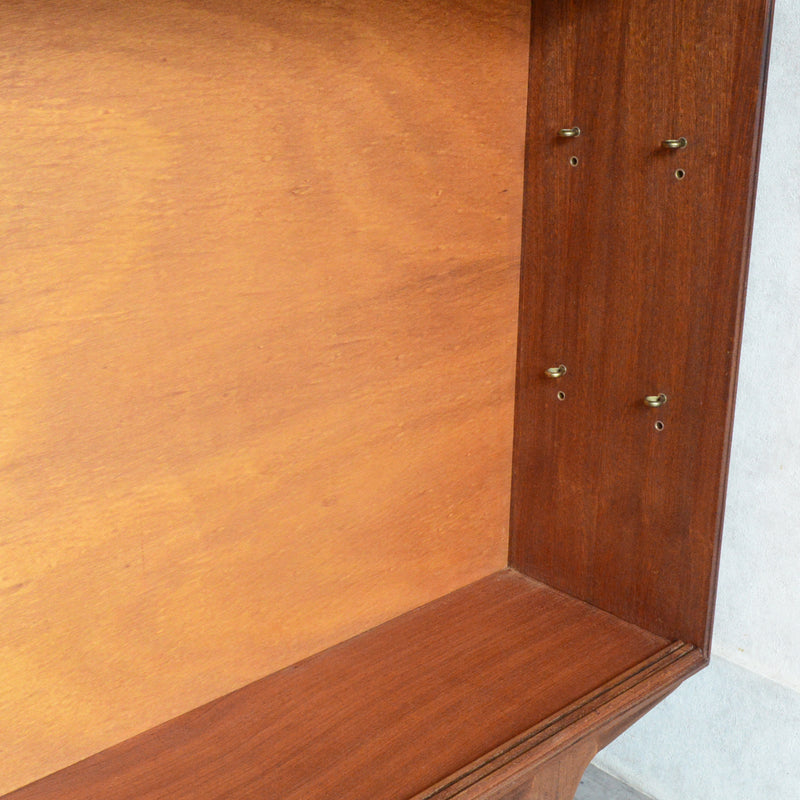 McINTOSH マッキントッシュ　ガラスキャビネット5-136 （木扉付）