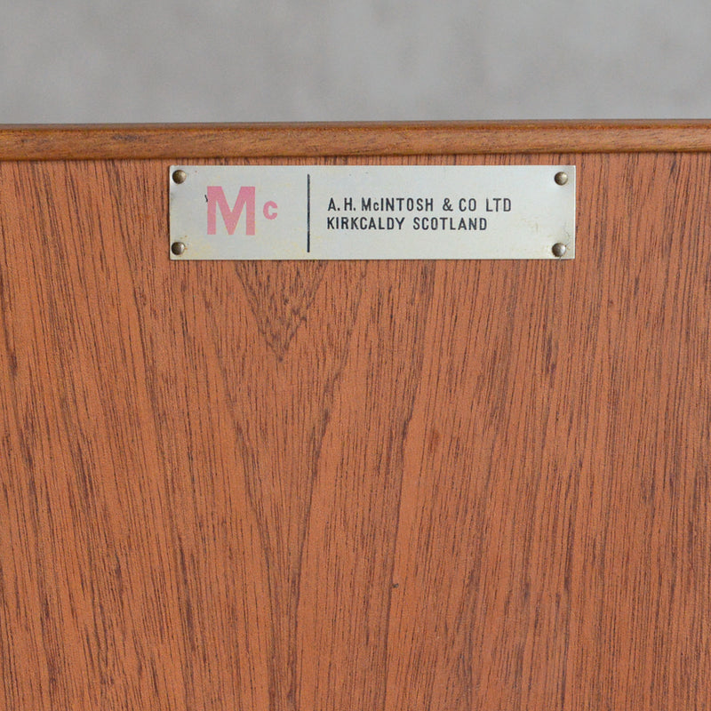 McINTOSH マッキントッシュ　ガラスキャビネット5-136 （木扉付）