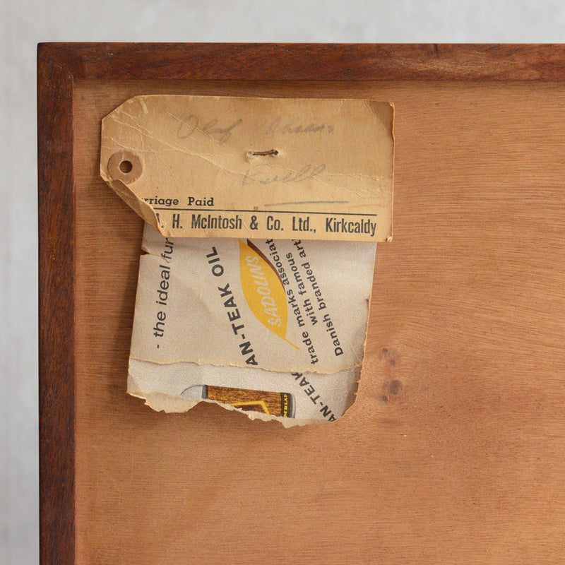 McINTOSH マッキントッシュ　ガラスキャビネット5-136 （木扉付）