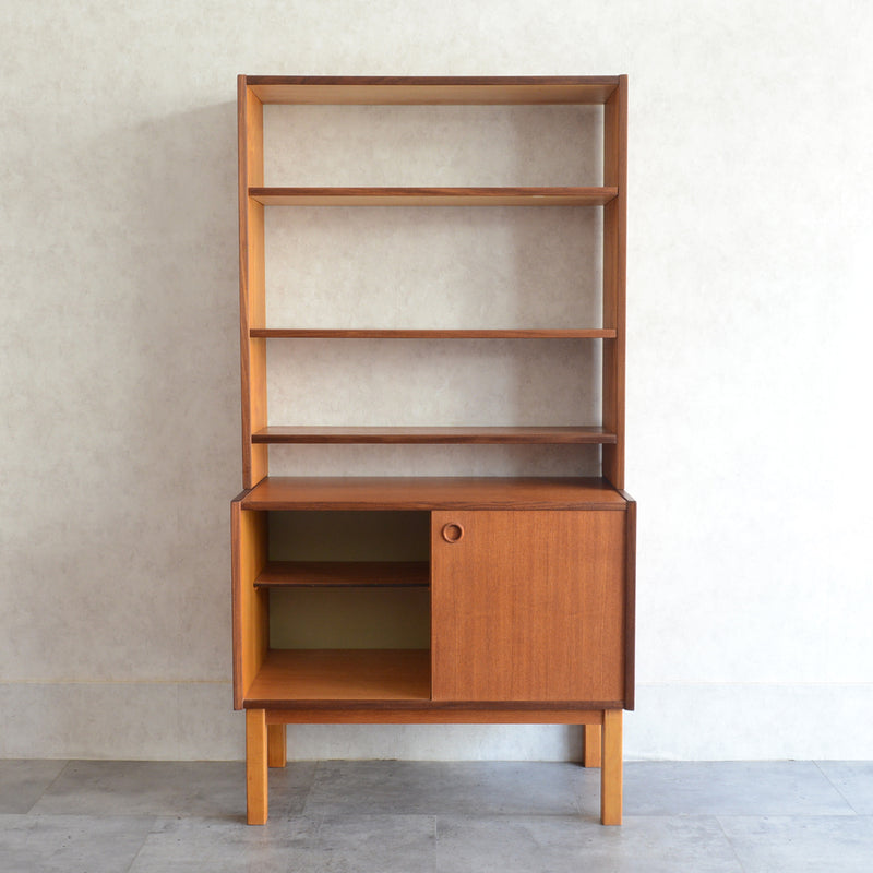 デンマーク ヴィンテージ オープンキャビネット 5-42(抽斗付）