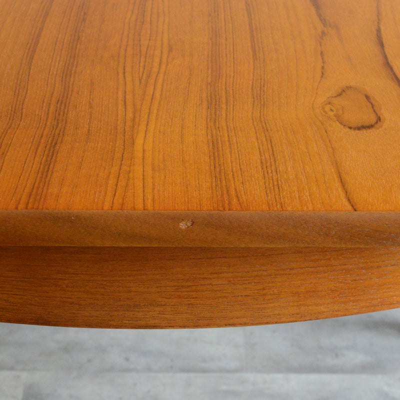 I 様ご予約商品（脚カット費用込）　Nathan ネイサン エクステンション ラウンド ダイニングテーブル 102(天板剥離再塗装済）