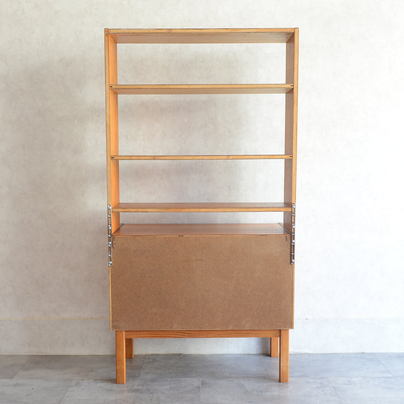 デンマーク ヴィンテージ オープンキャビネット 5-42(抽斗付）