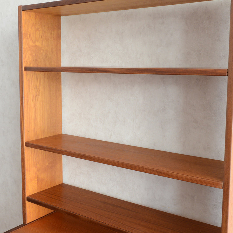 デンマーク ヴィンテージ オープンキャビネット 5-42(抽斗付）