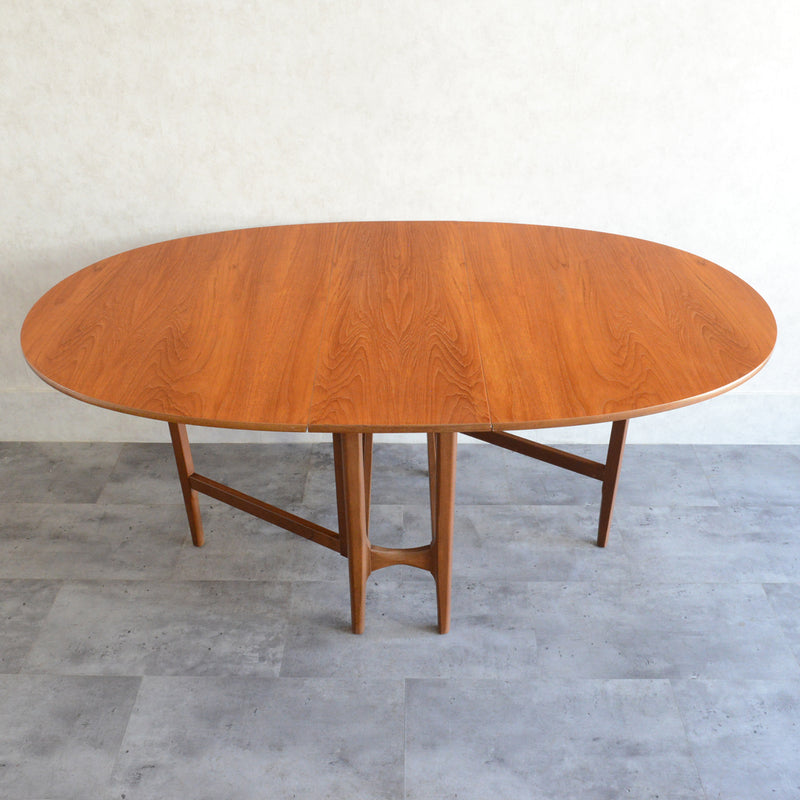 Nathan ネイサン ゲートレッグ エクステンション ダイニングテーブル 33 (オーバル）