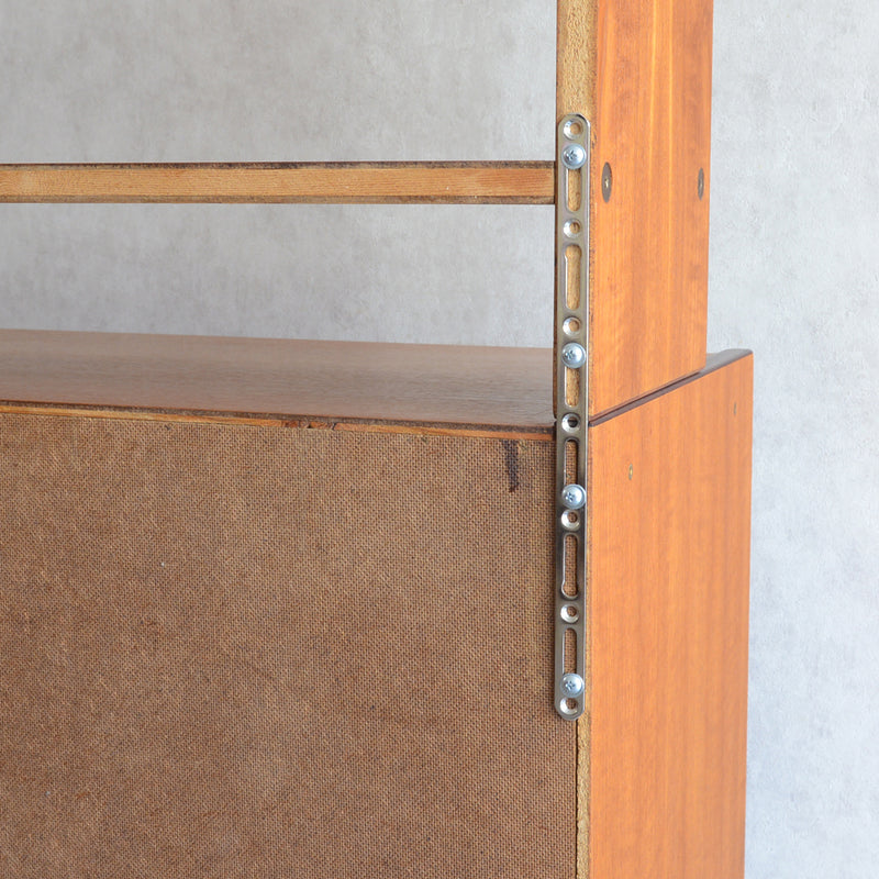 デンマーク ヴィンテージ オープンキャビネット 5-42(抽斗付）