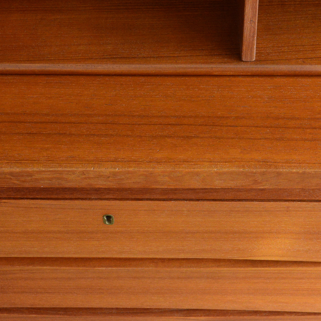 デンマーク ヴィンテージ　Arne Vodder　チークビューロー／ドレッサー　8-6