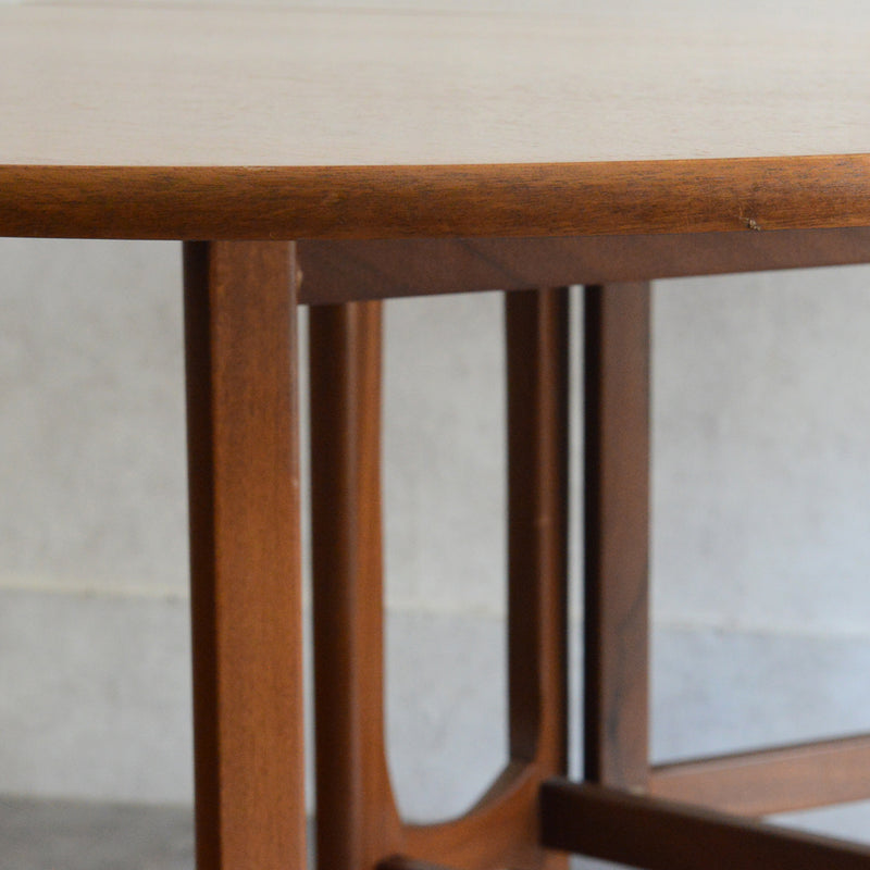 Nathan ネイサン ゲートレッグ エクステンション ダイニングテーブル 33 (オーバル）