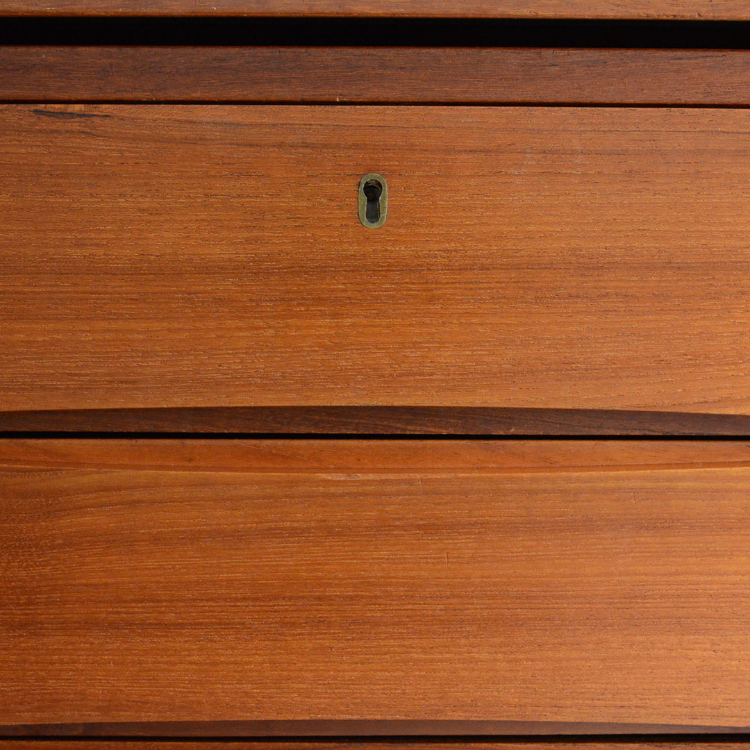 デンマーク ヴィンテージ　Arne Vodder　チークビューロー／ドレッサー　8-6