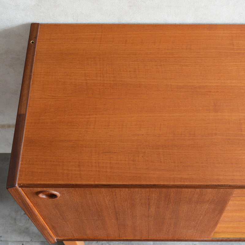 デンマーク ヴィンテージ オープンキャビネット 5-42(抽斗付）