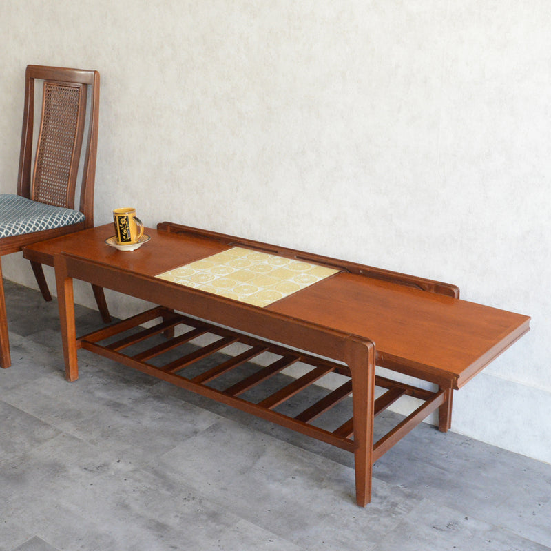 Remployレンプロイ  エクステンション タイルトップ　ローテーブル44