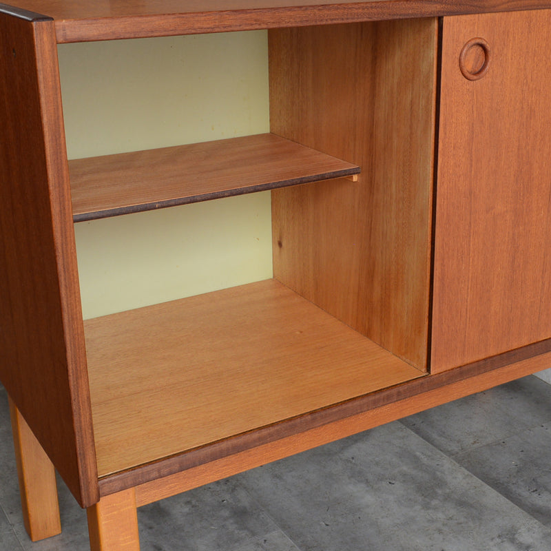 デンマーク ヴィンテージ オープンキャビネット 5-42(抽斗付）