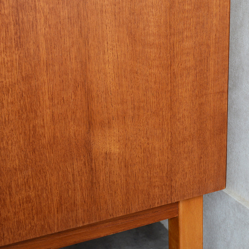 デンマーク ヴィンテージ オープンキャビネット 5-42(抽斗付）