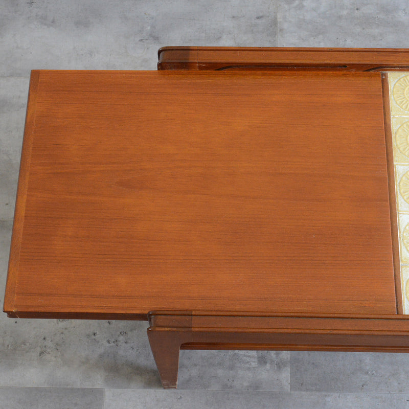 Remployレンプロイ  エクステンション タイルトップ　ローテーブル44