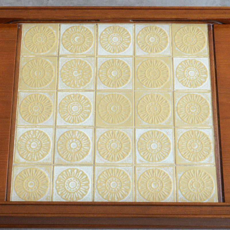 Remployレンプロイ  エクステンション タイルトップ　ローテーブル44