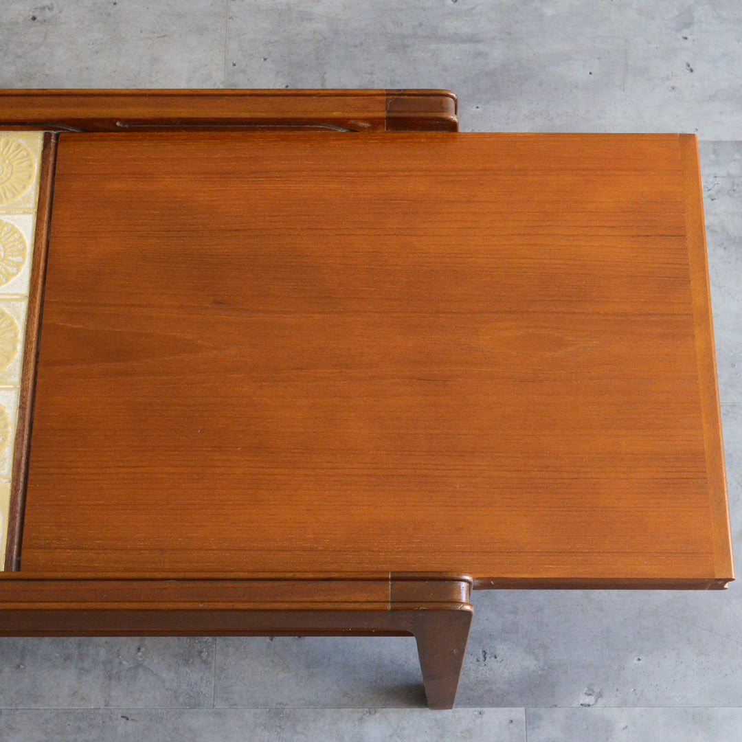 Remployレンプロイ  エクステンション タイルトップ　ローテーブル44