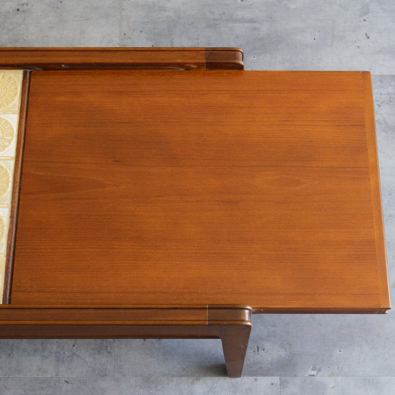 Remployレンプロイ  エクステンション タイルトップ　ローテーブル44