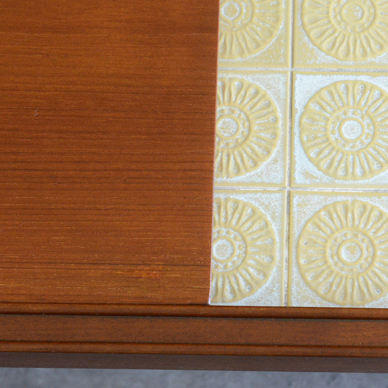 Remployレンプロイ  エクステンション タイルトップ　ローテーブル44