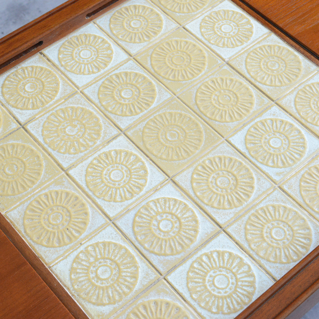 Remployレンプロイ  エクステンション タイルトップ　ローテーブル44