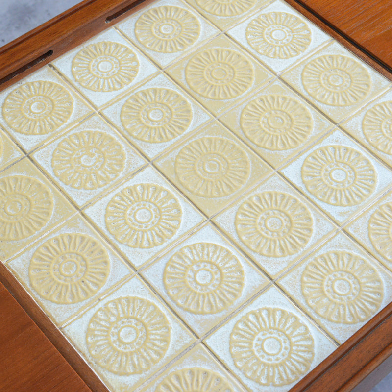 Remployレンプロイ  エクステンション タイルトップ　ローテーブル44