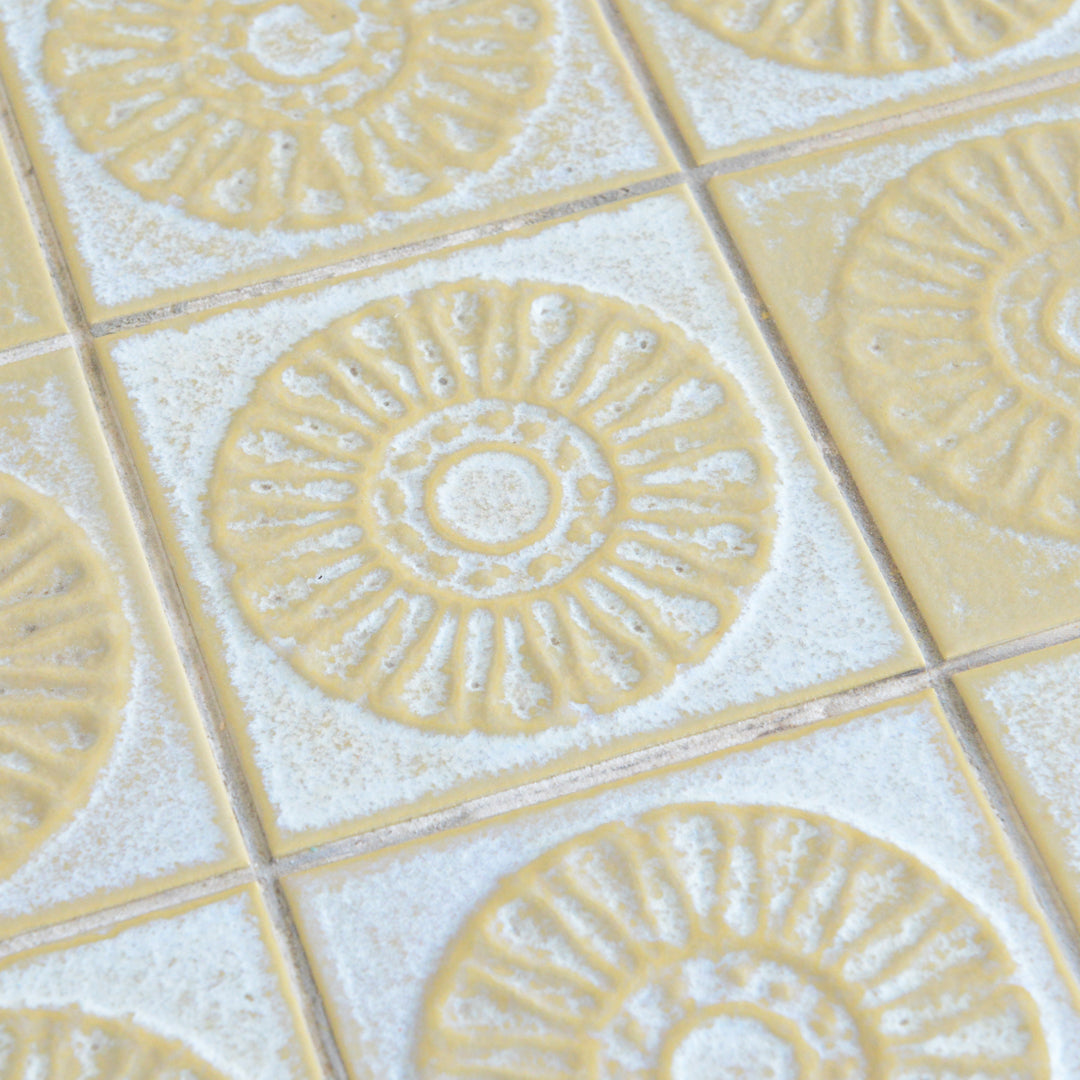 Remployレンプロイ  エクステンション タイルトップ　ローテーブル44