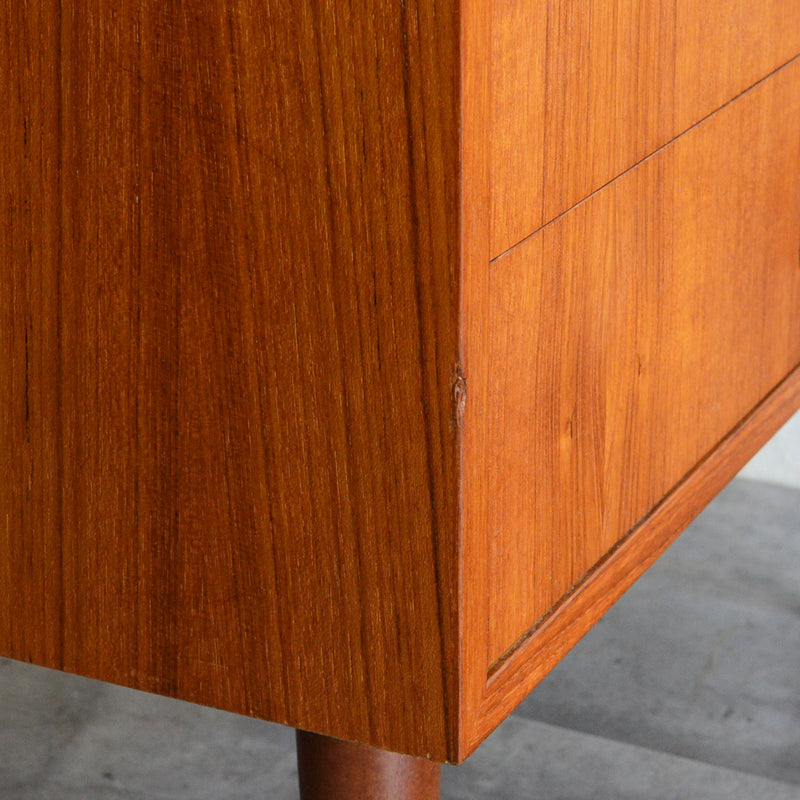 デンマーク ヴィンテージ  チーク チェスト 5段  6-15(ウッドオイル仕上）