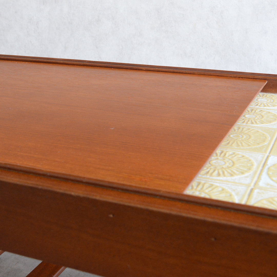 Remployレンプロイ  エクステンション タイルトップ　ローテーブル44