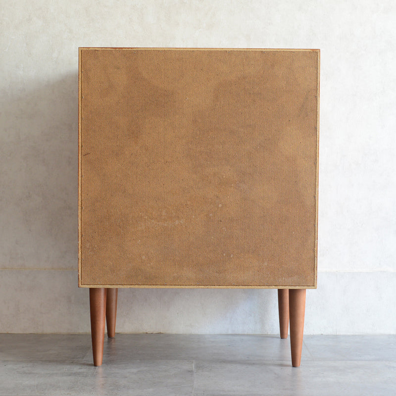 デンマーク ヴィンテージ  チーク 5段チェスト 5-32 (ウッドオイル仕上）