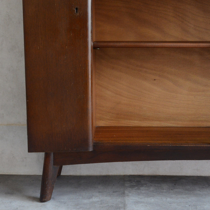 Nathan ネイサン ガラスキャビネット 68（天板剥離再塗装済）