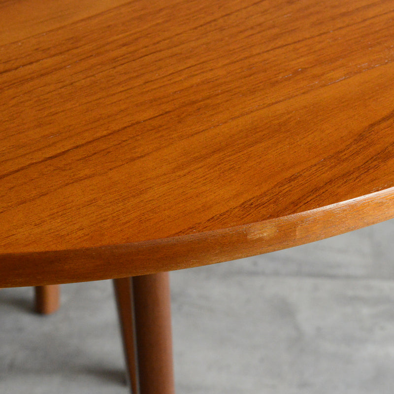 Nathan ネイサン ゲートレッグ ダイニングテーブル 100(オーバル・天板剝離再塗装済）