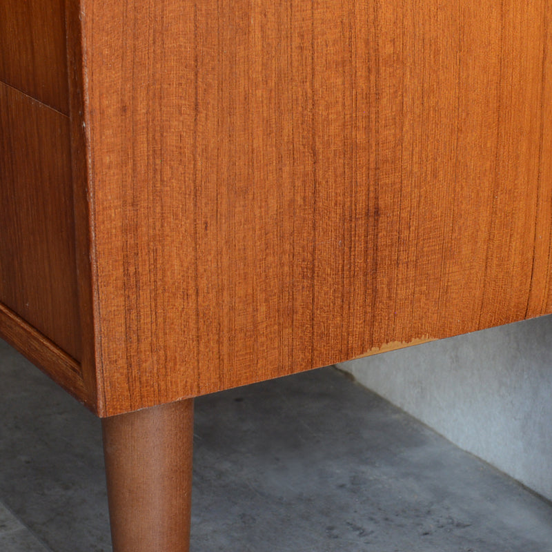 デンマーク ヴィンテージ  チーク 5段チェスト 5-32 (ウッドオイル仕上）