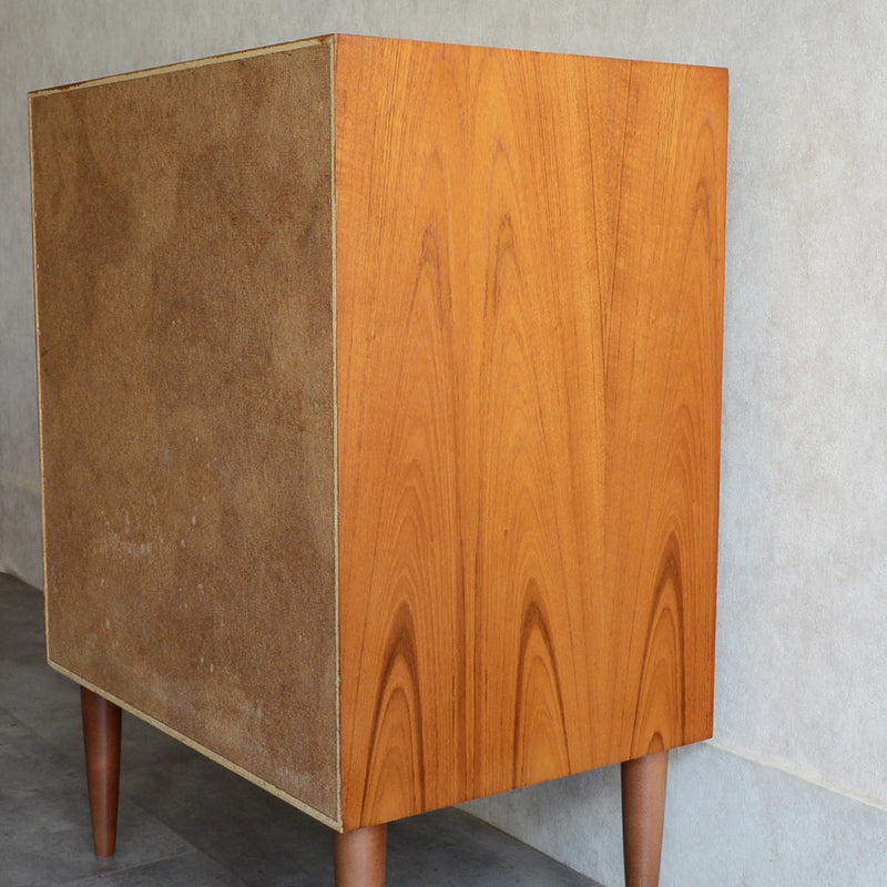 デンマーク ヴィンテージ  チーク 5段チェスト 5-32 (ウッドオイル仕上）