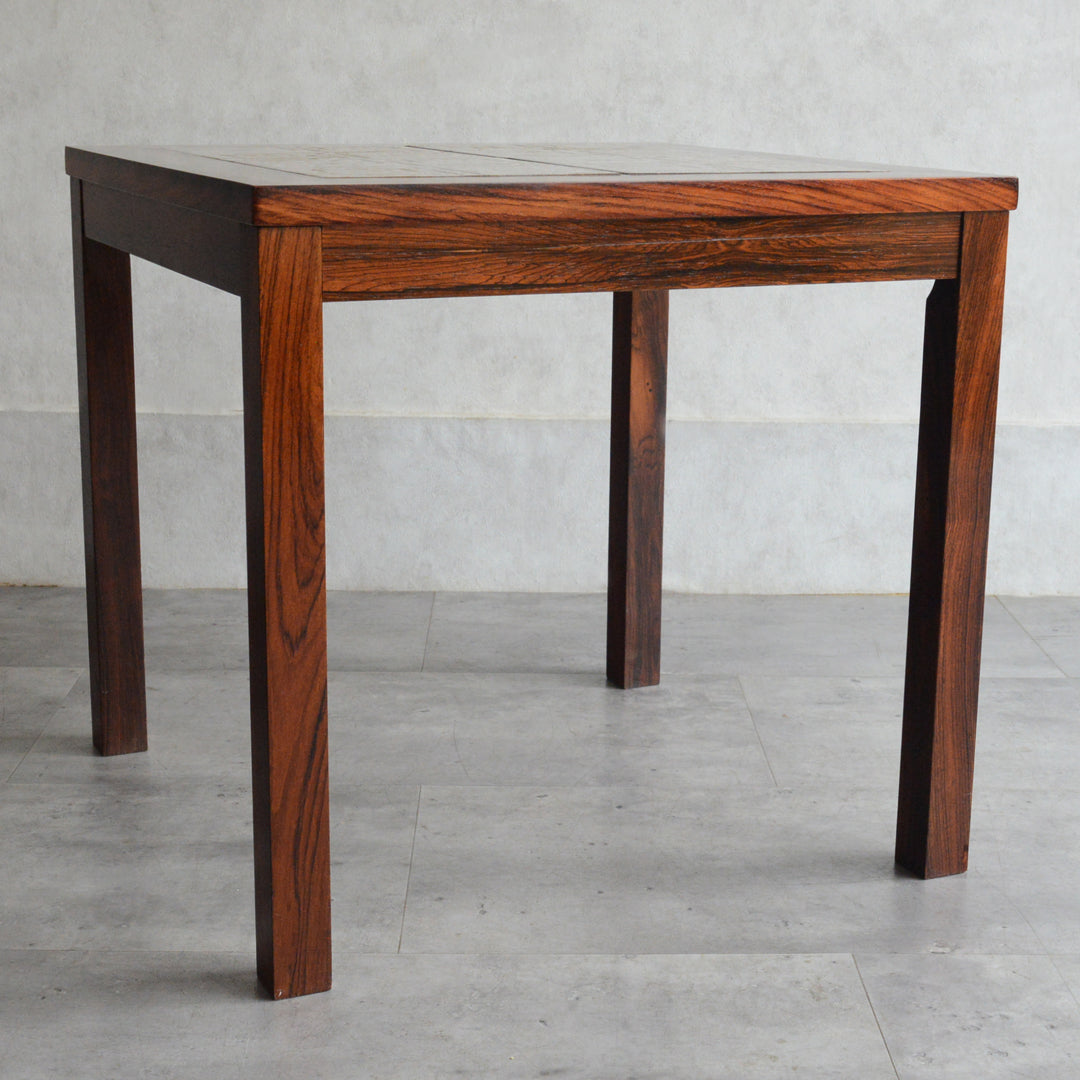 デンマークヴィンテージ タイルトップ サイドテーブル 8-10(ローズ