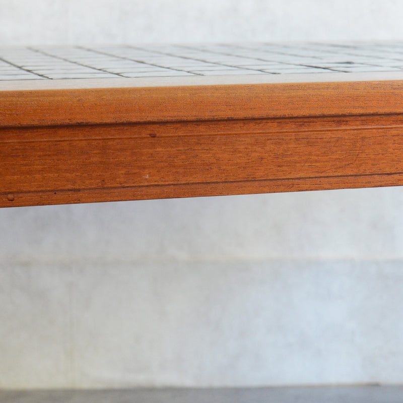 デンマーク ヴィンテージ タイルトップ センターテーブル 8-17