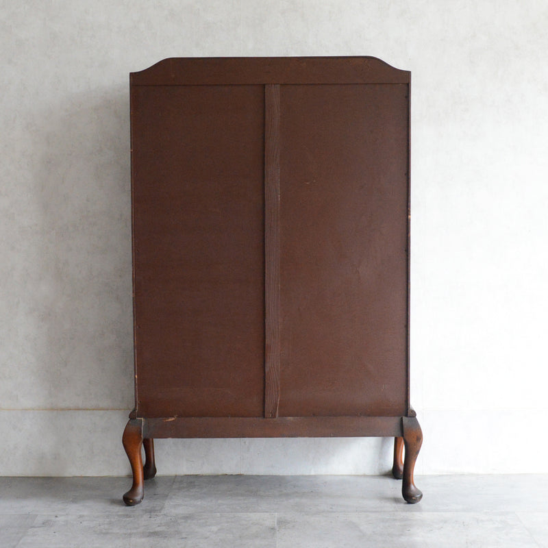 イギリス クラシック   ガラスキャビネット鍵付 07 シノワズリ